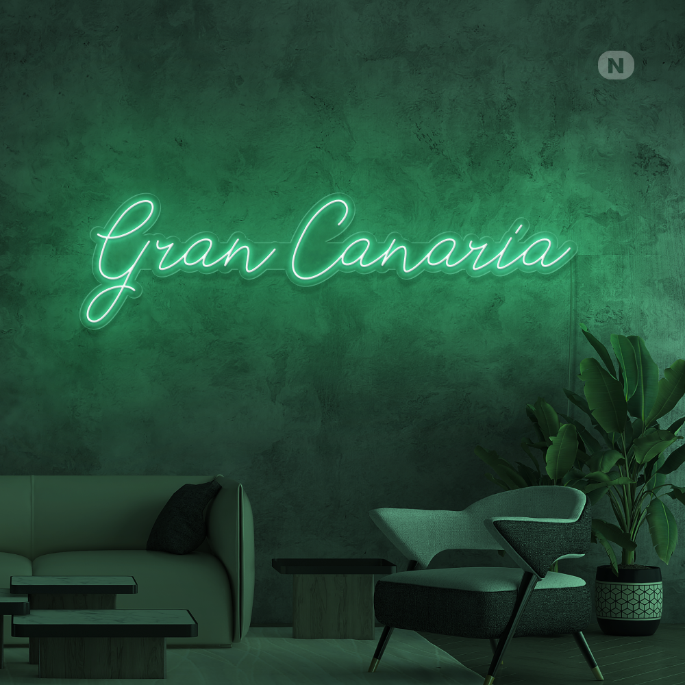 Cartel Neon Gran Canaria