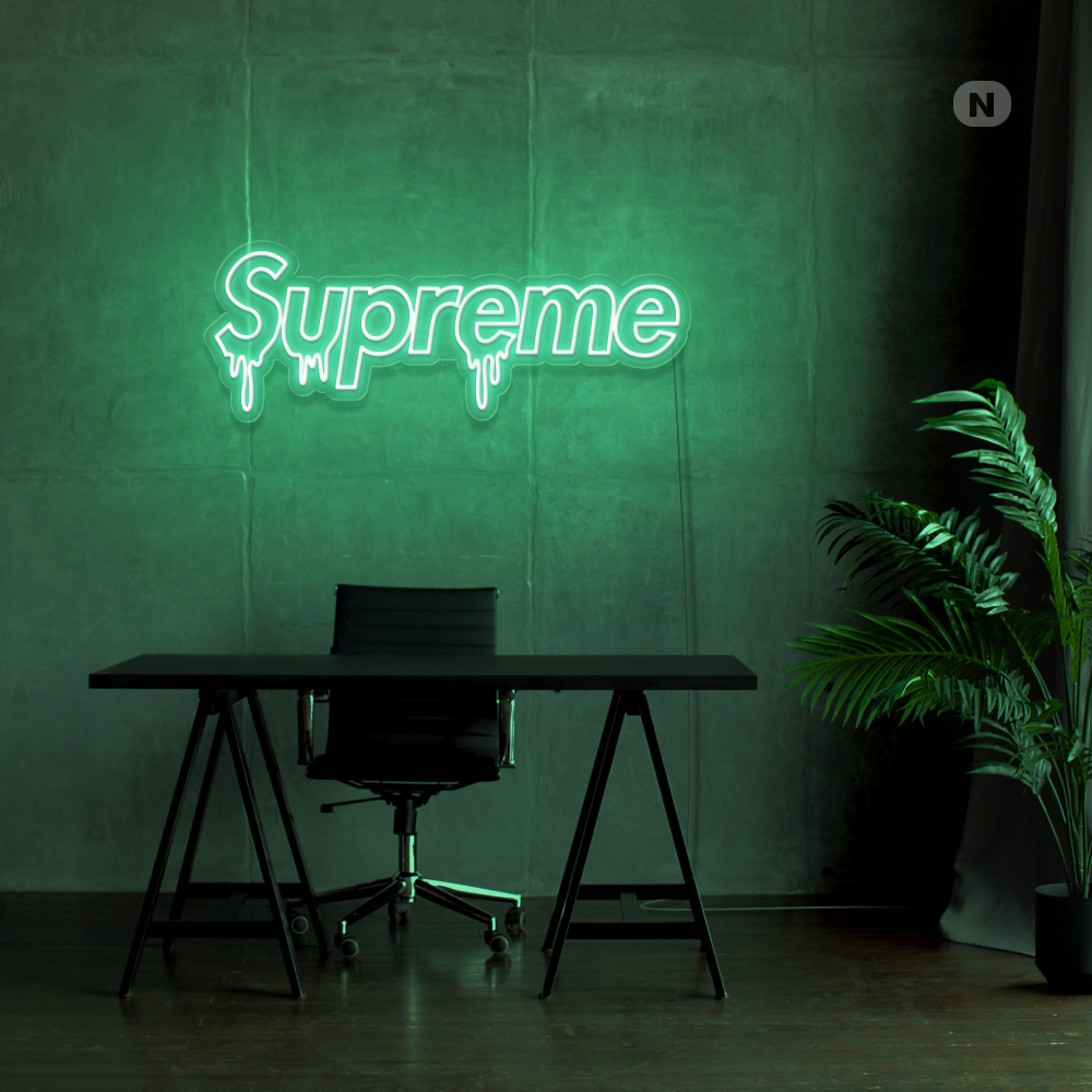 Cartel neon Supreme
