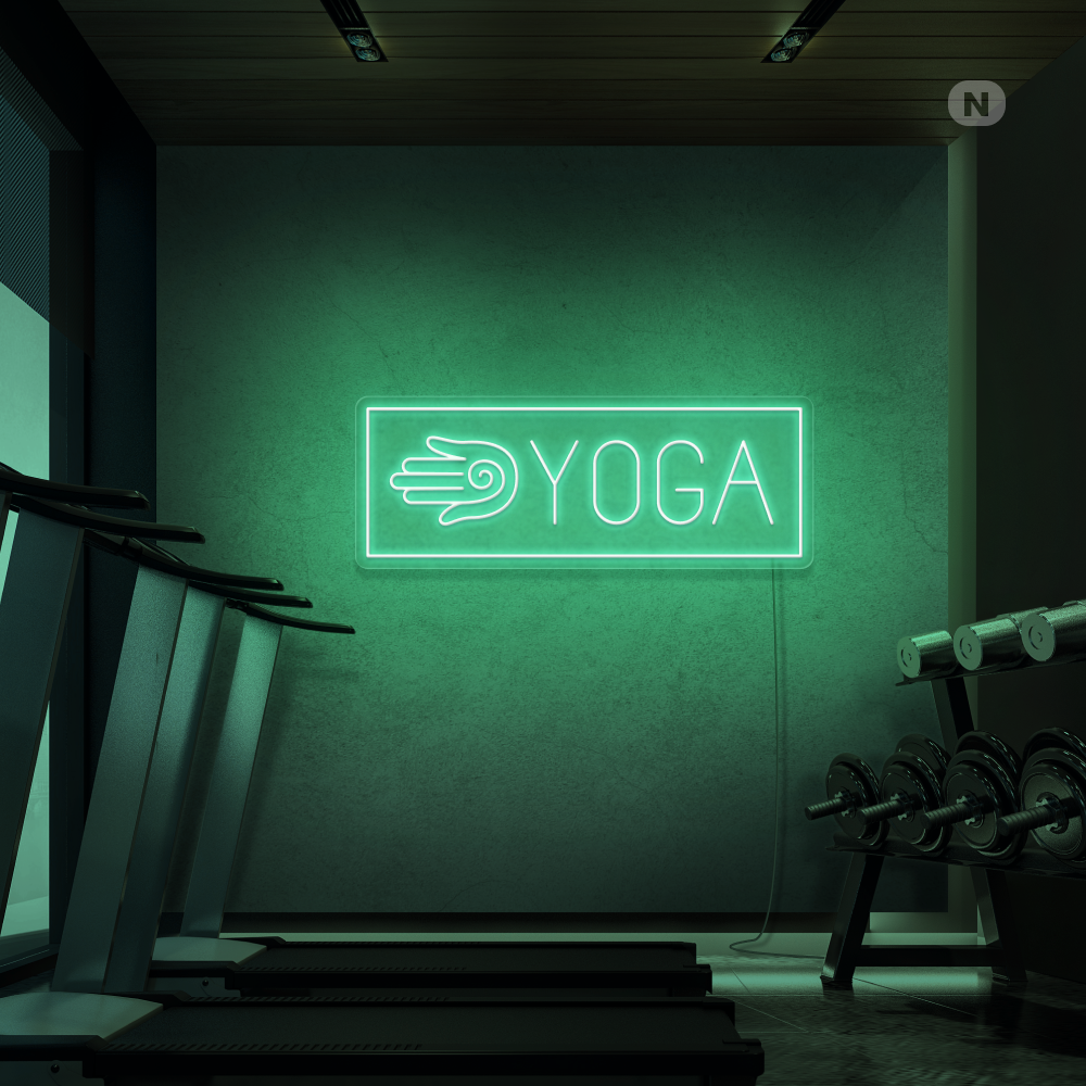 Cartel neon Yoga