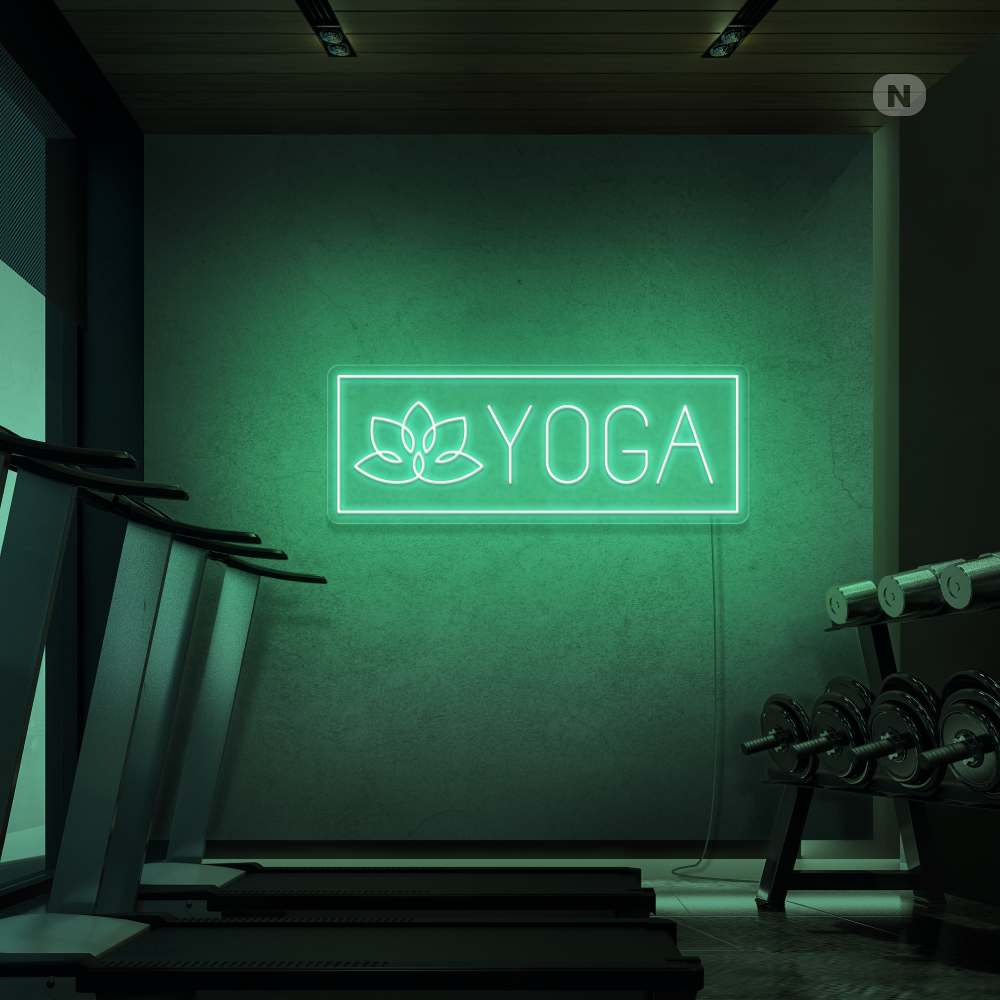 Cartel neon Yoga