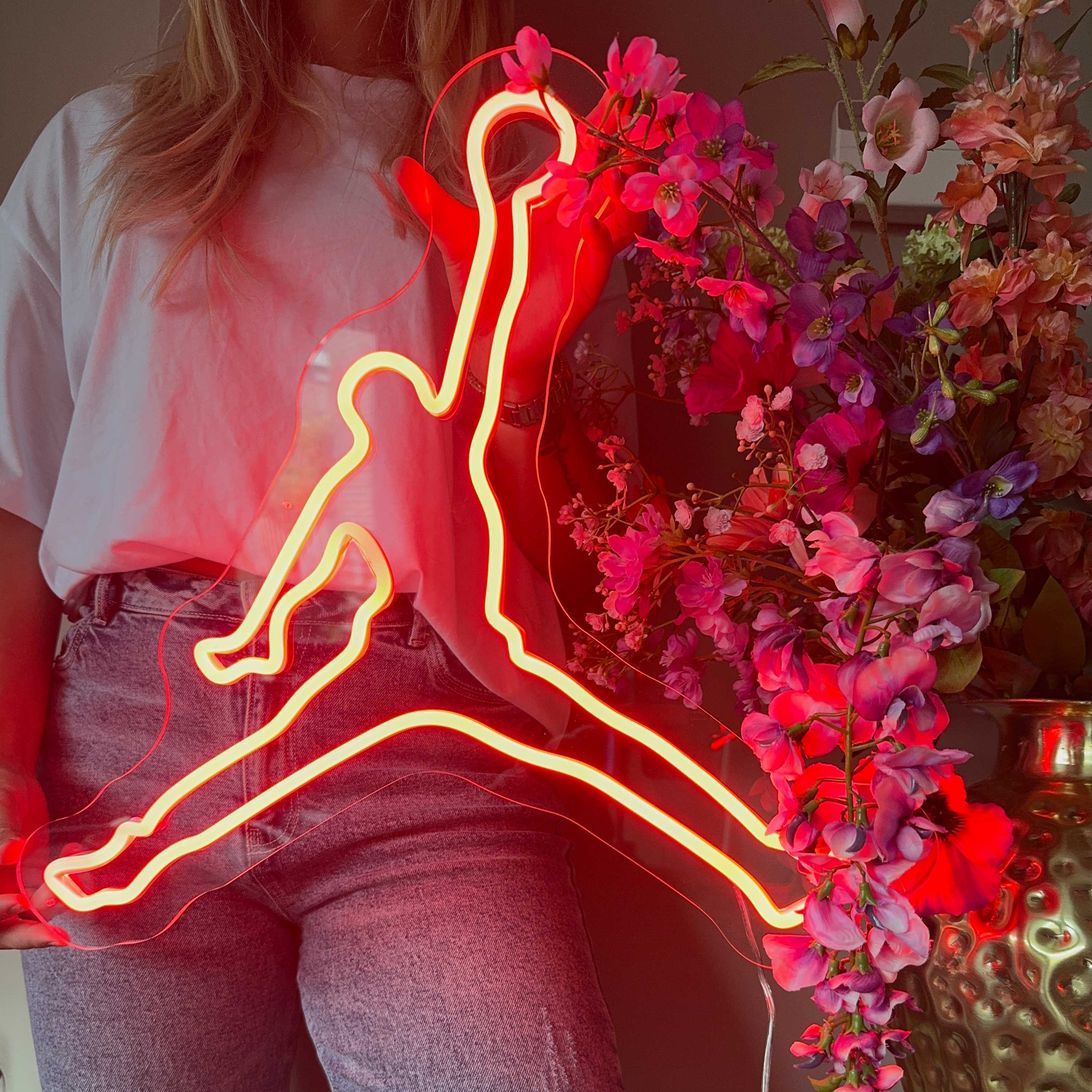 Cartel neon Jordan