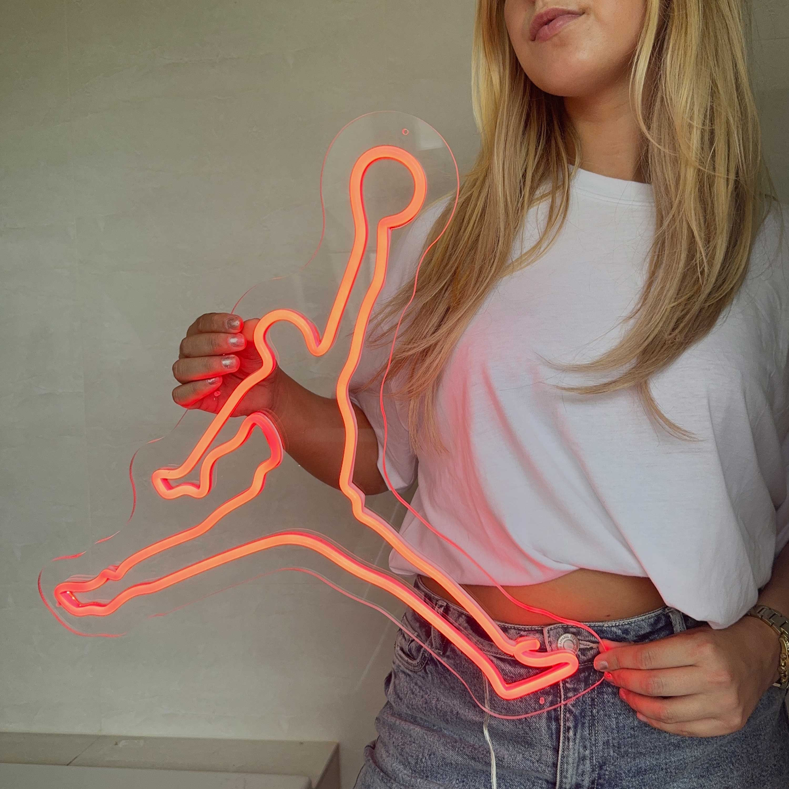 Cartel neon Jordan