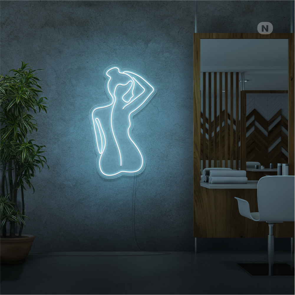 Cartel neon Cuerpo