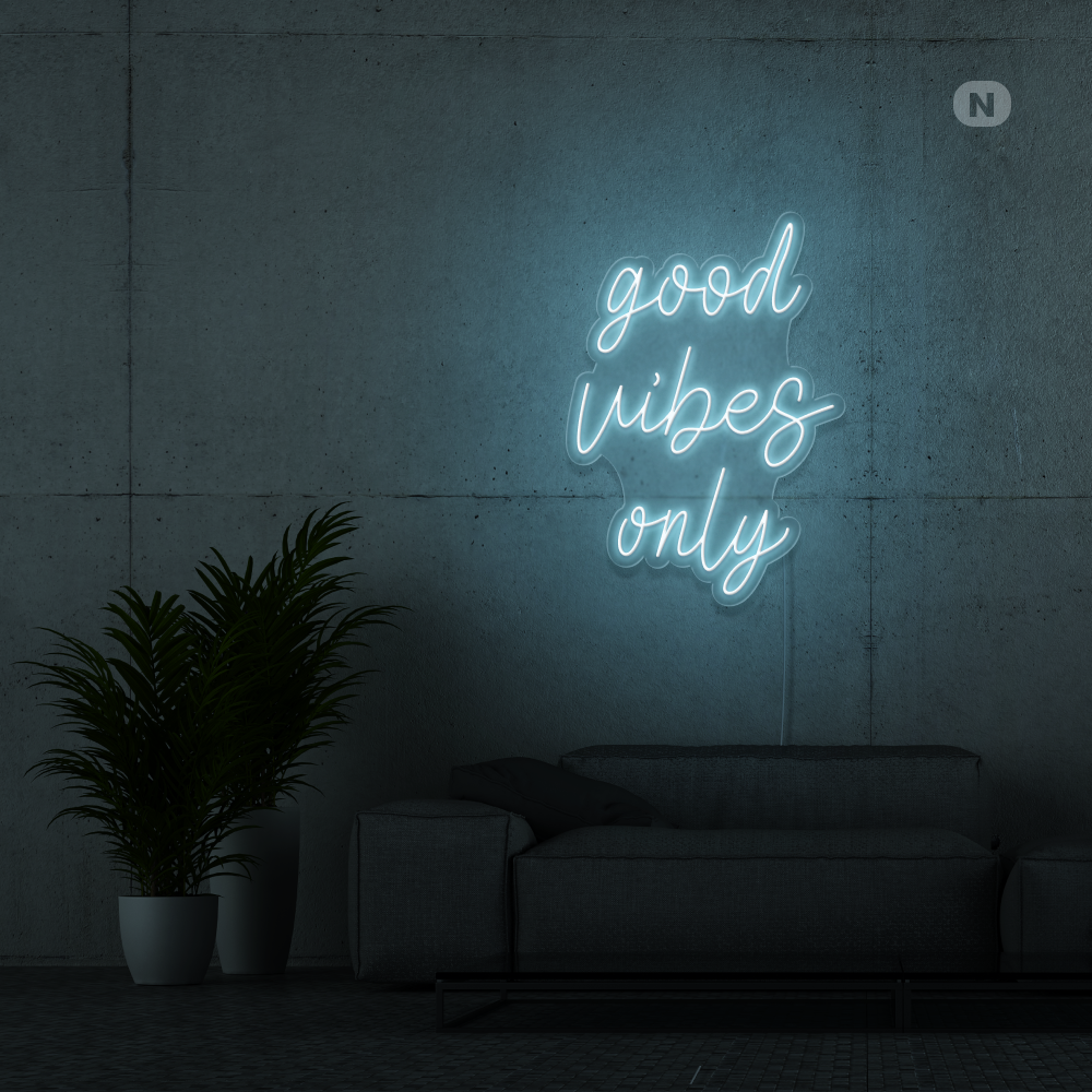 Cartel neon Good Vibes Only