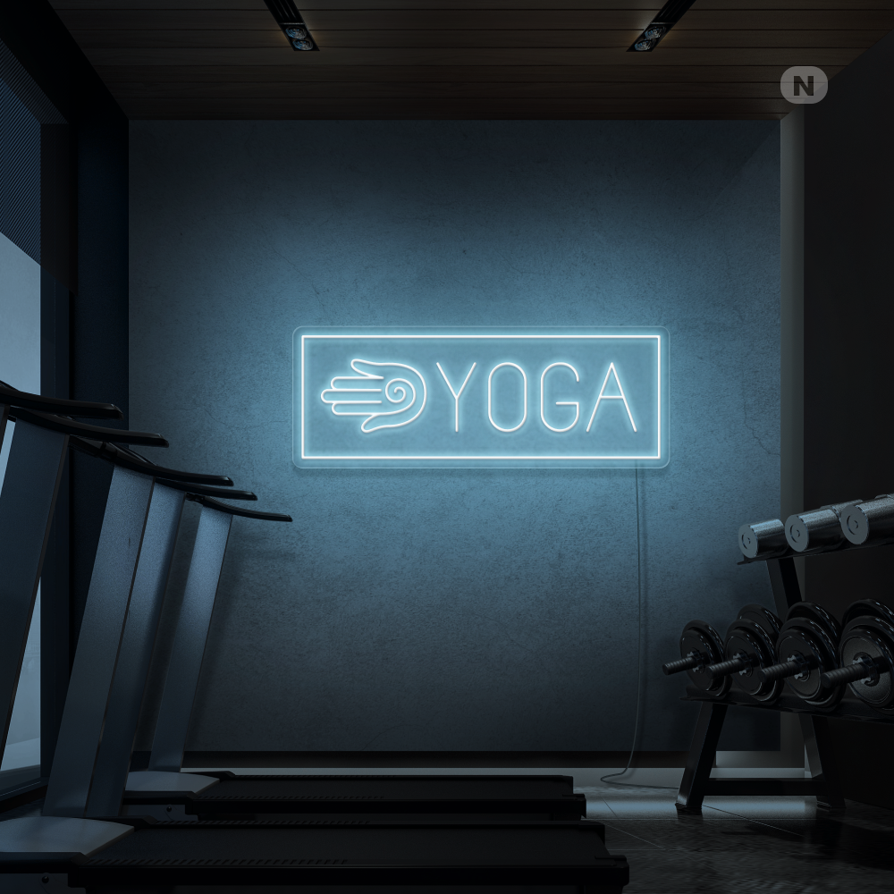 Cartel neon Yoga