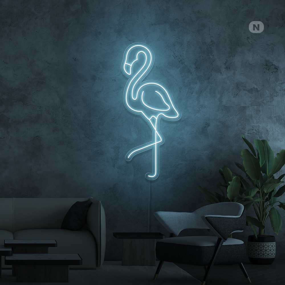 Cartel neon Flamingo