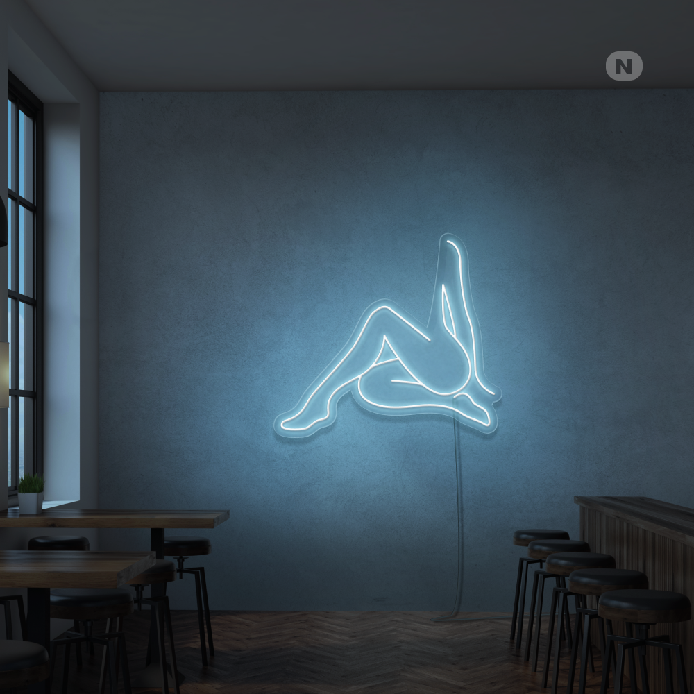 Cartel neon Sexy Girl