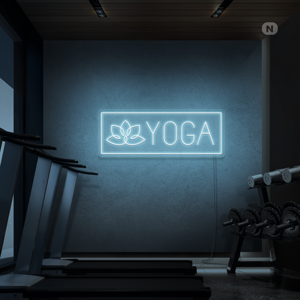 Cartel neon Yoga