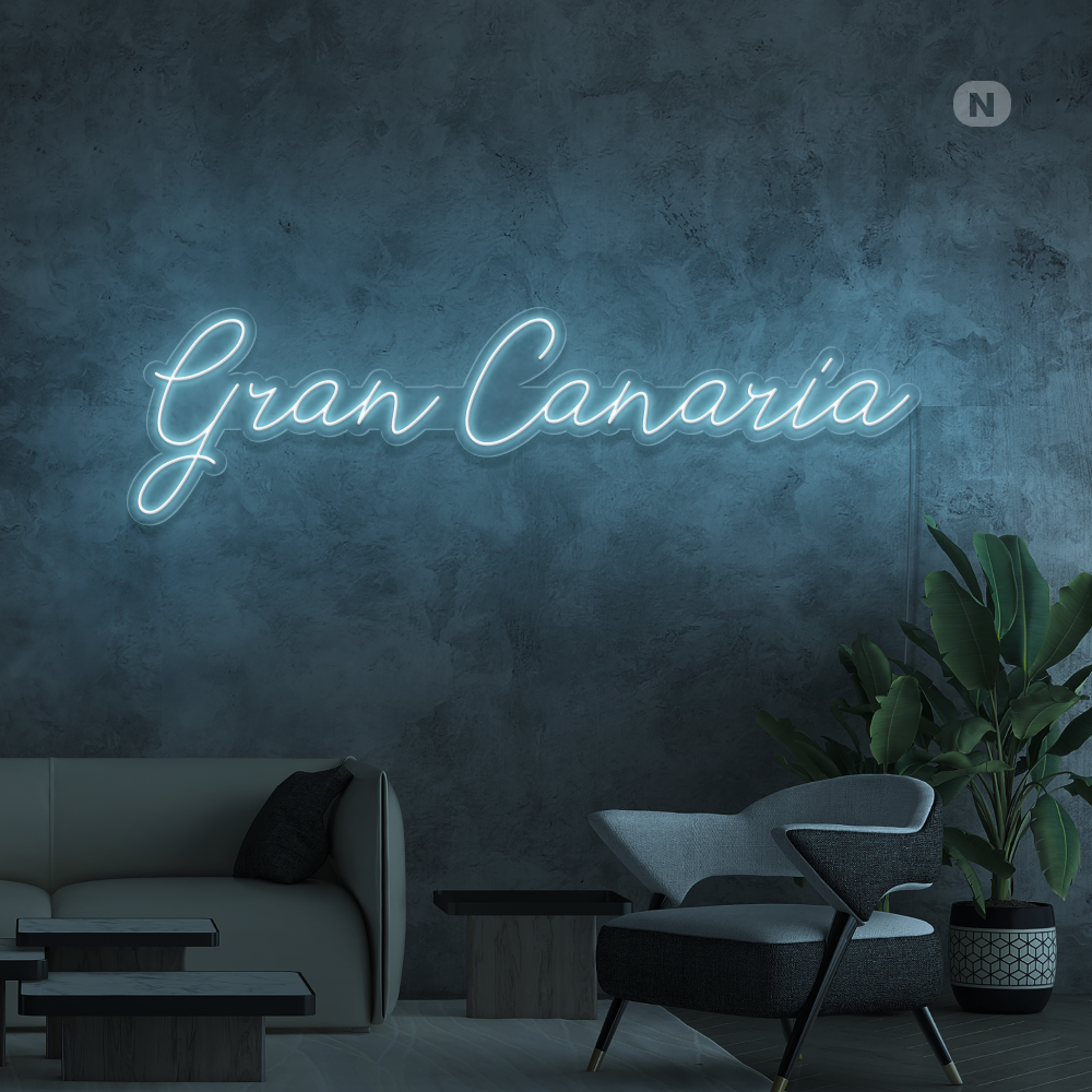 Cartel Neon Gran Canaria