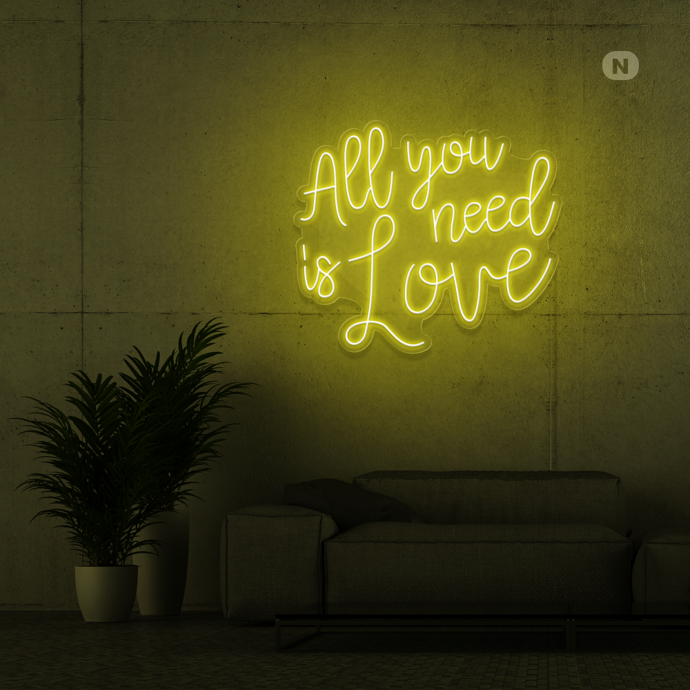 Cartel neon Love