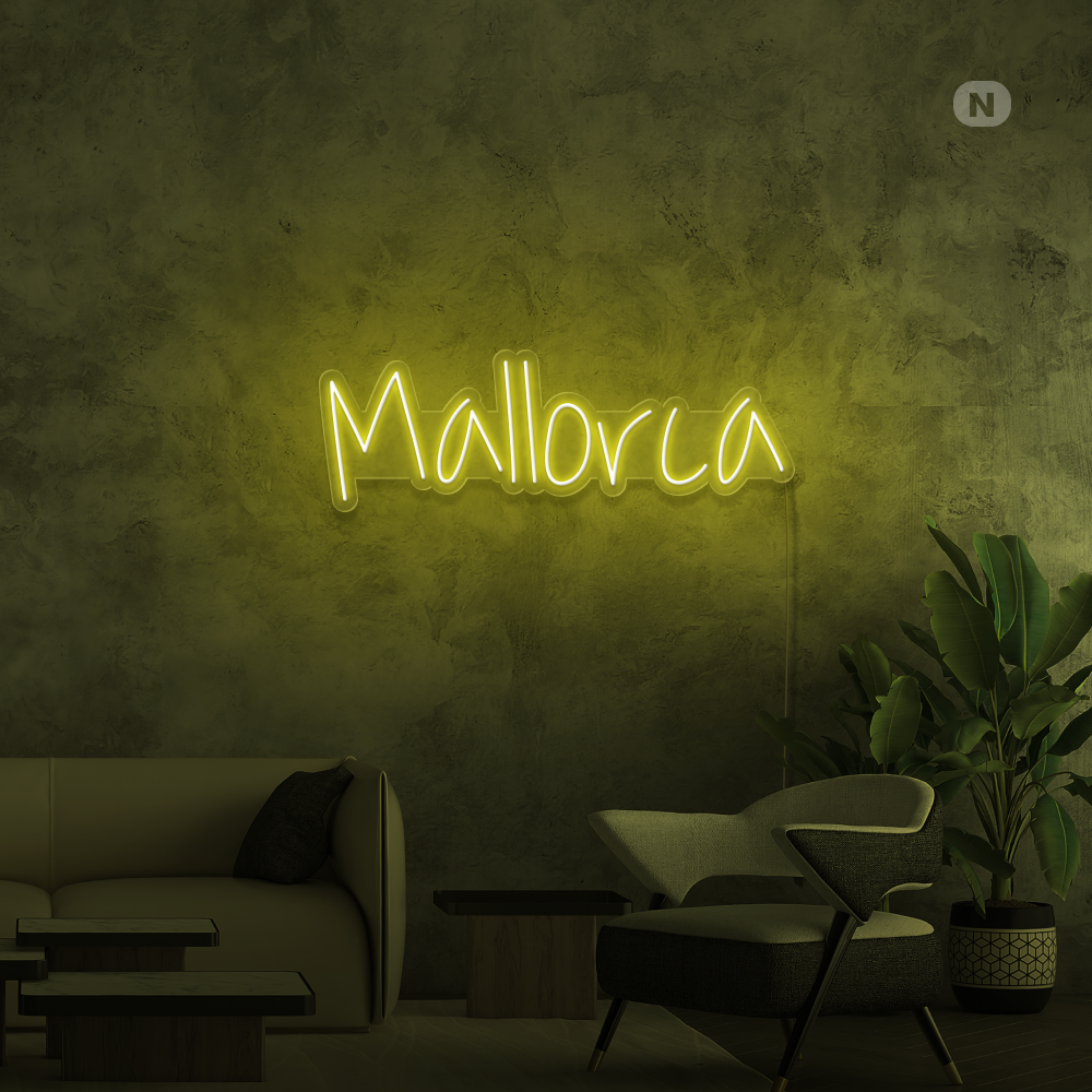 Cartel Neon Mallorca