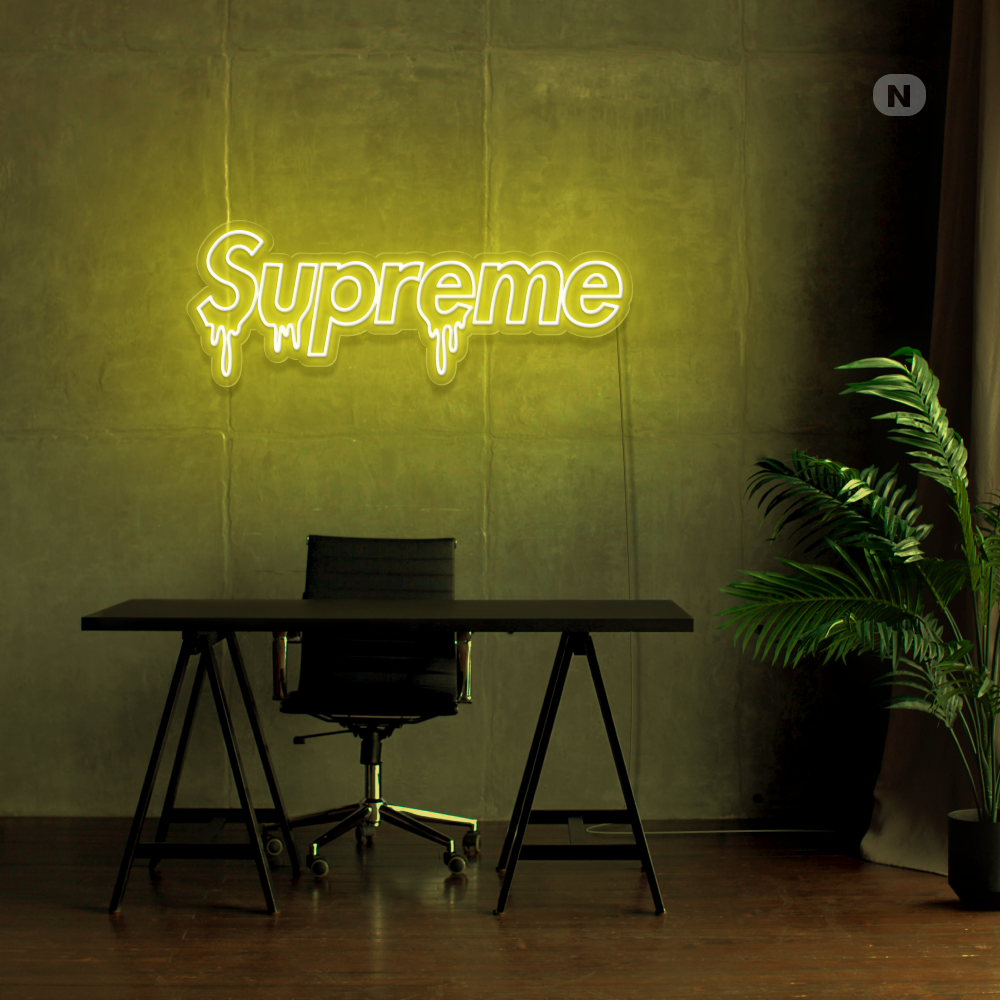 Cartel neon Supreme