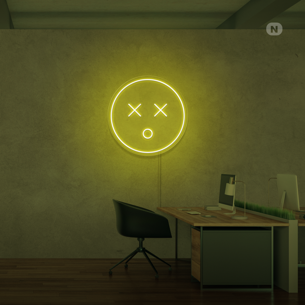 Cartel Neon Emoji