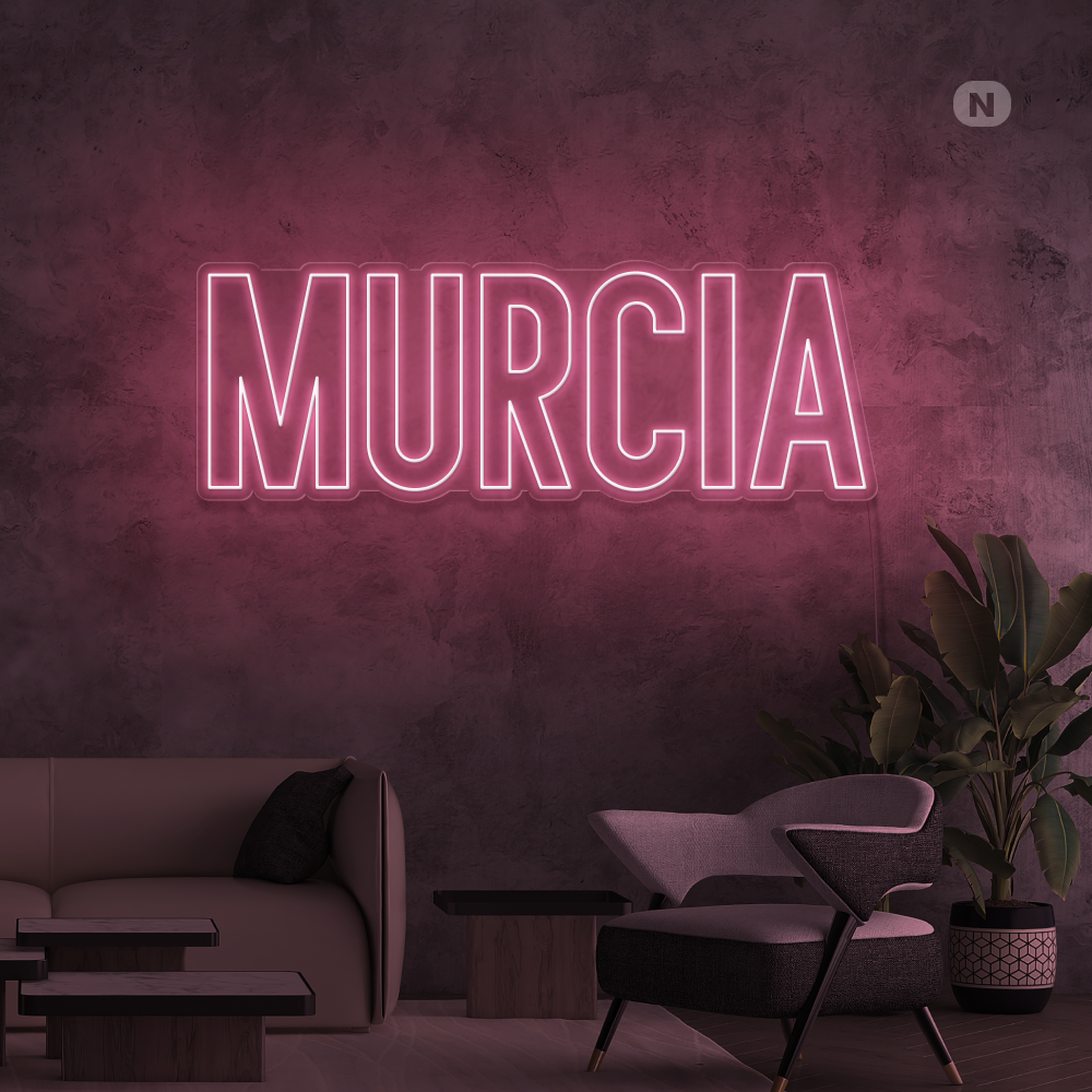 Cartel Neon  MURCIA