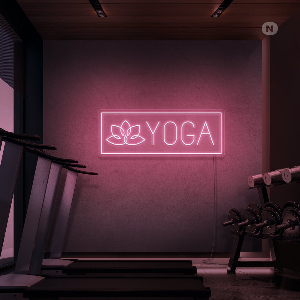 Cartel neon Yoga