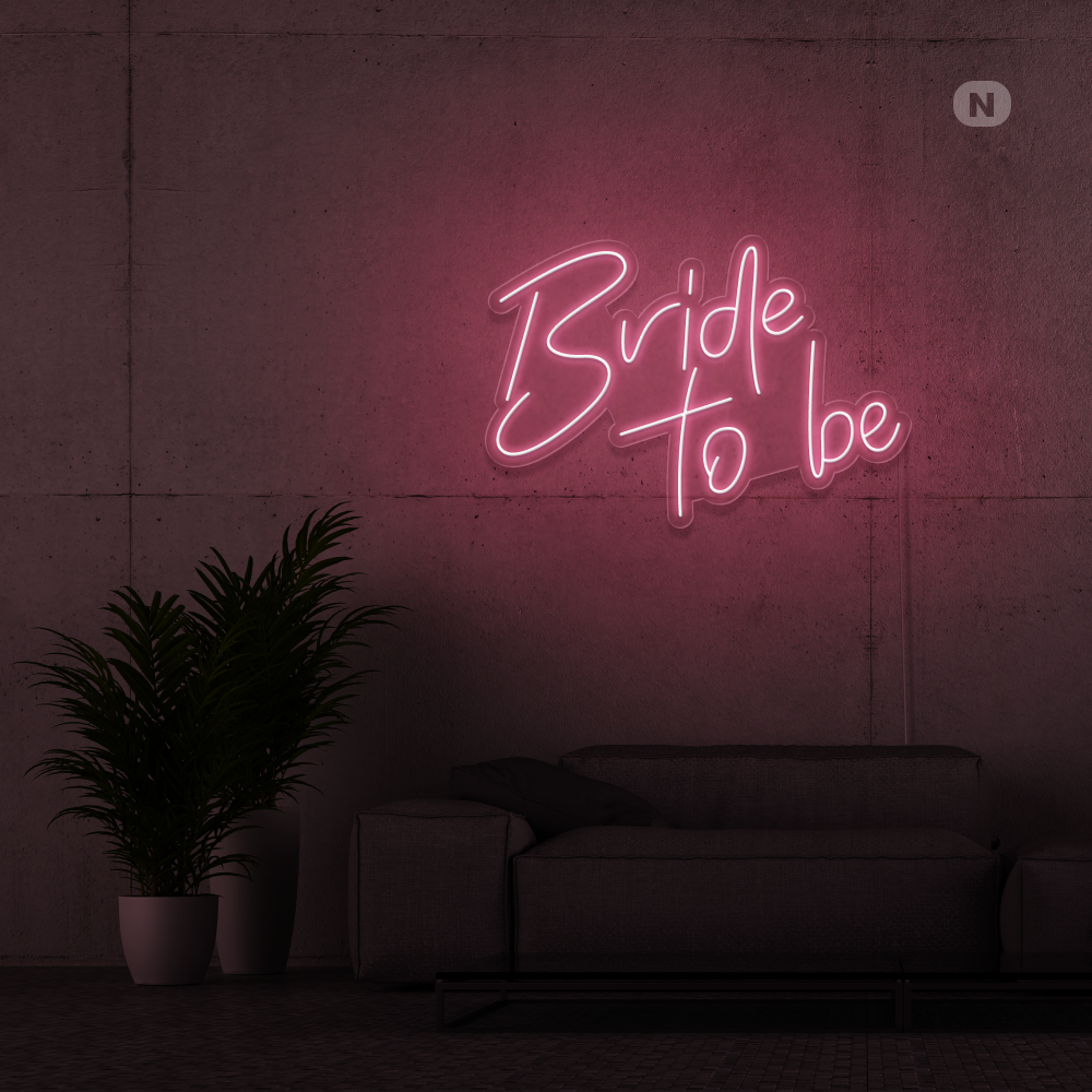Cartel neon Bride To Be