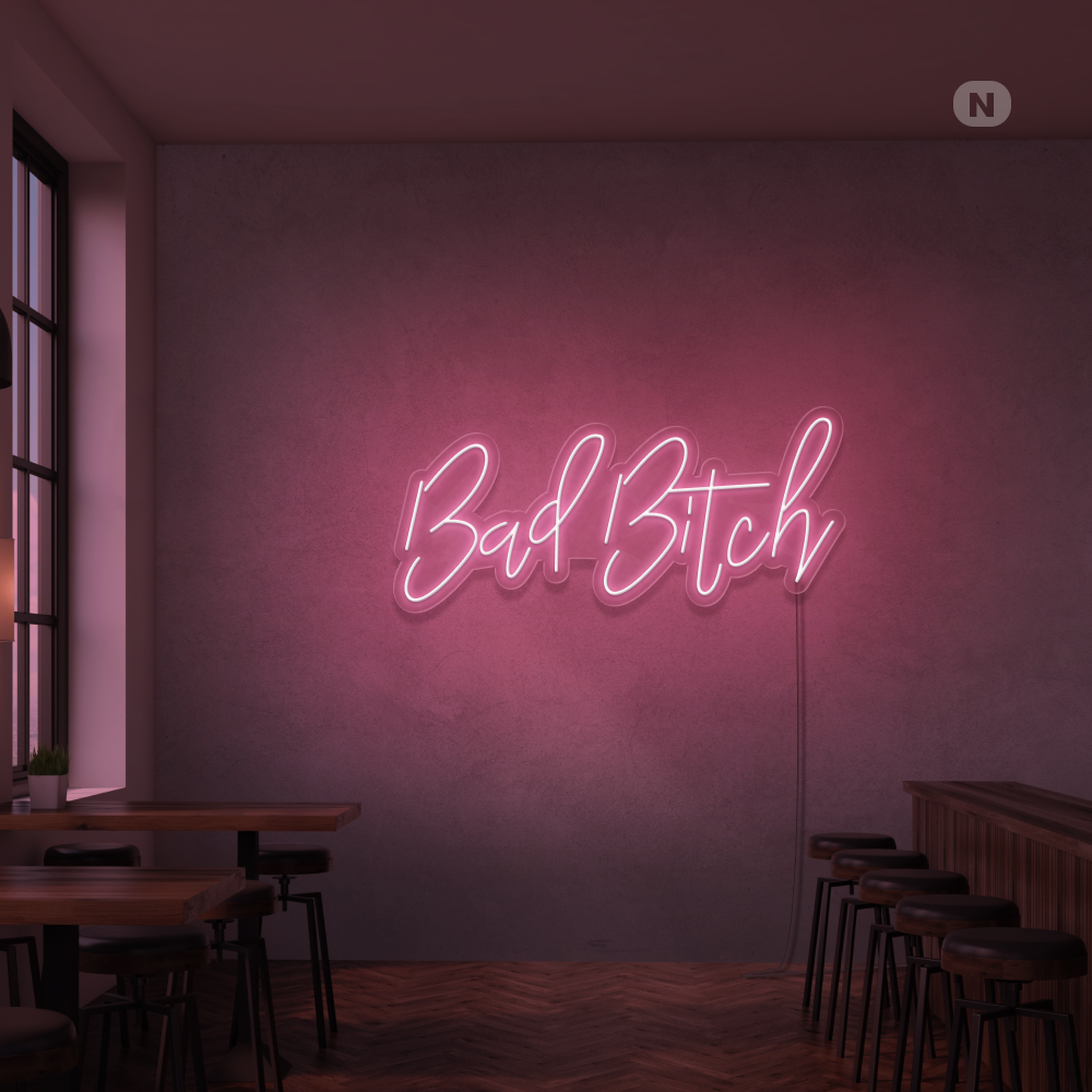 Cartel neon Bad Bitch
