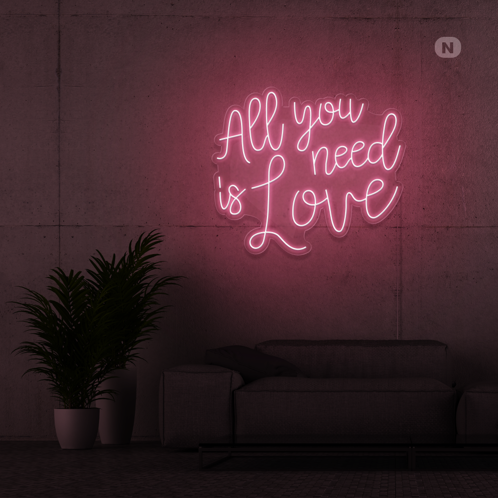 Cartel neon Love