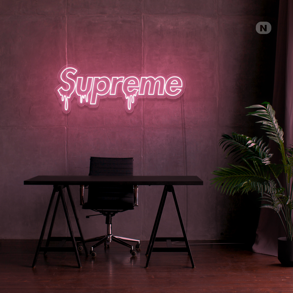 Cartel neon Supreme