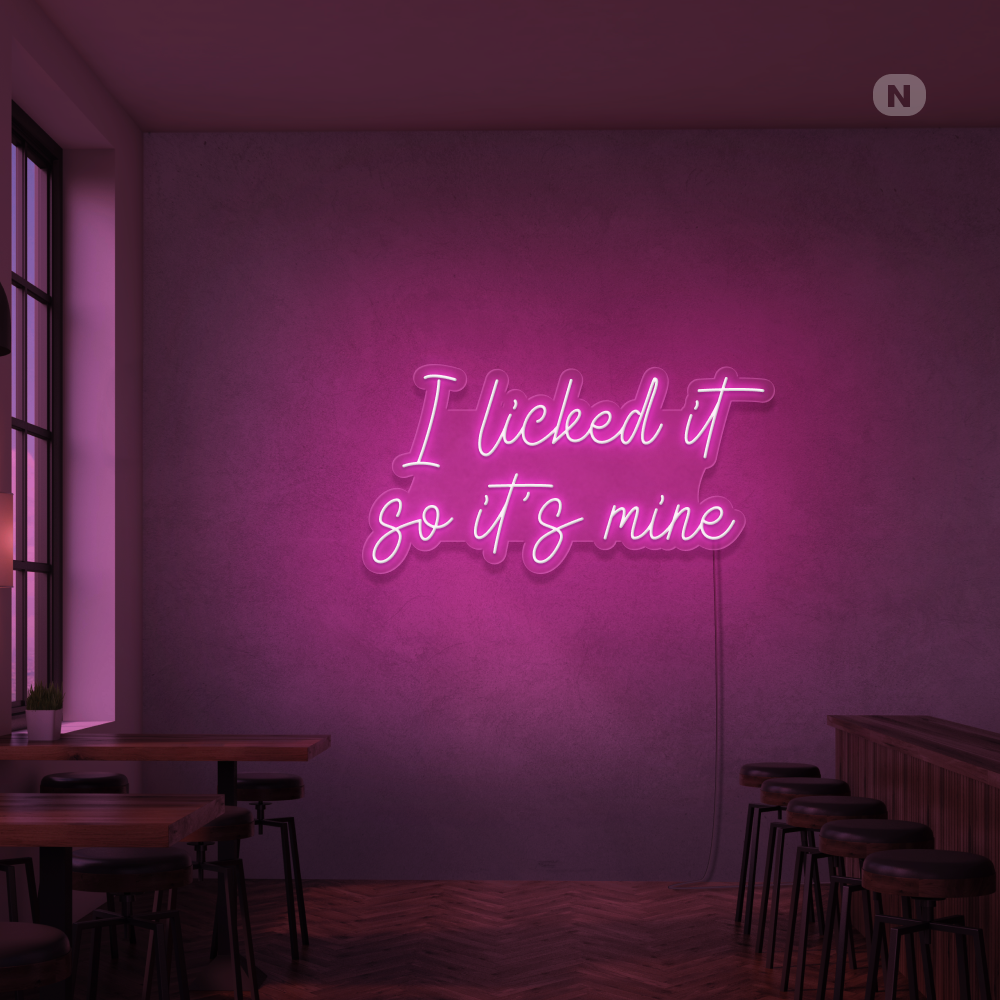 Cartel neon I Liked it so its mine