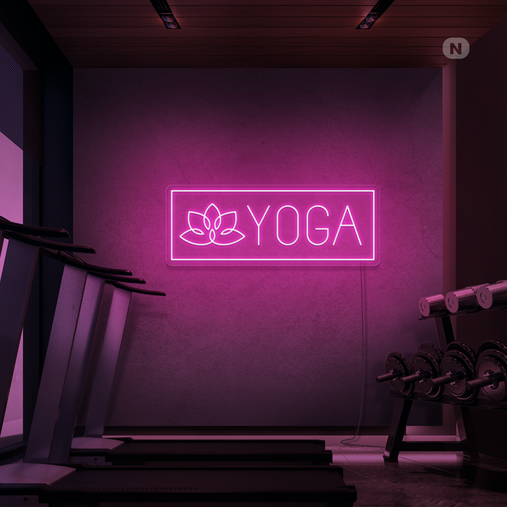 Cartel neon Yoga