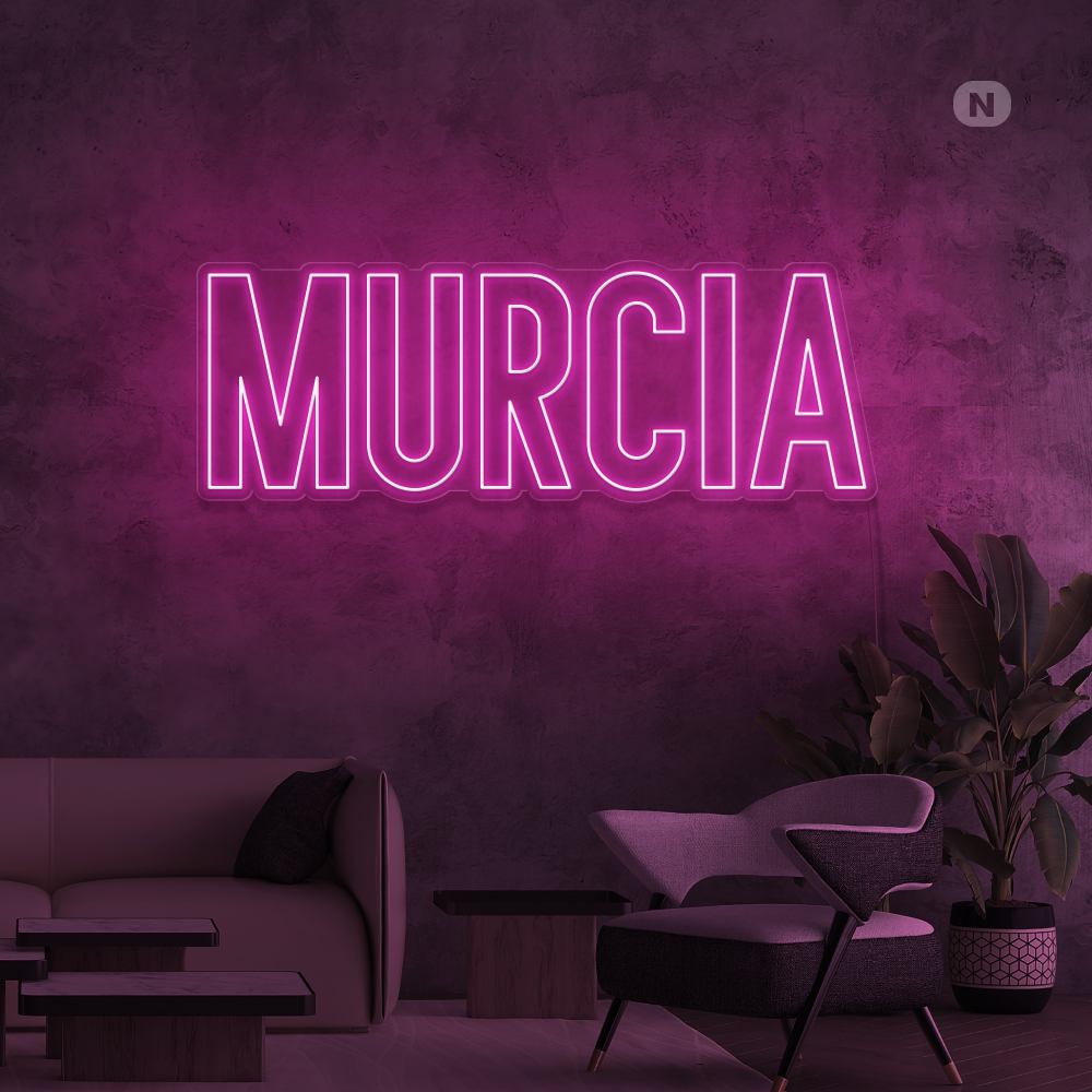 Cartel Neon  MURCIA