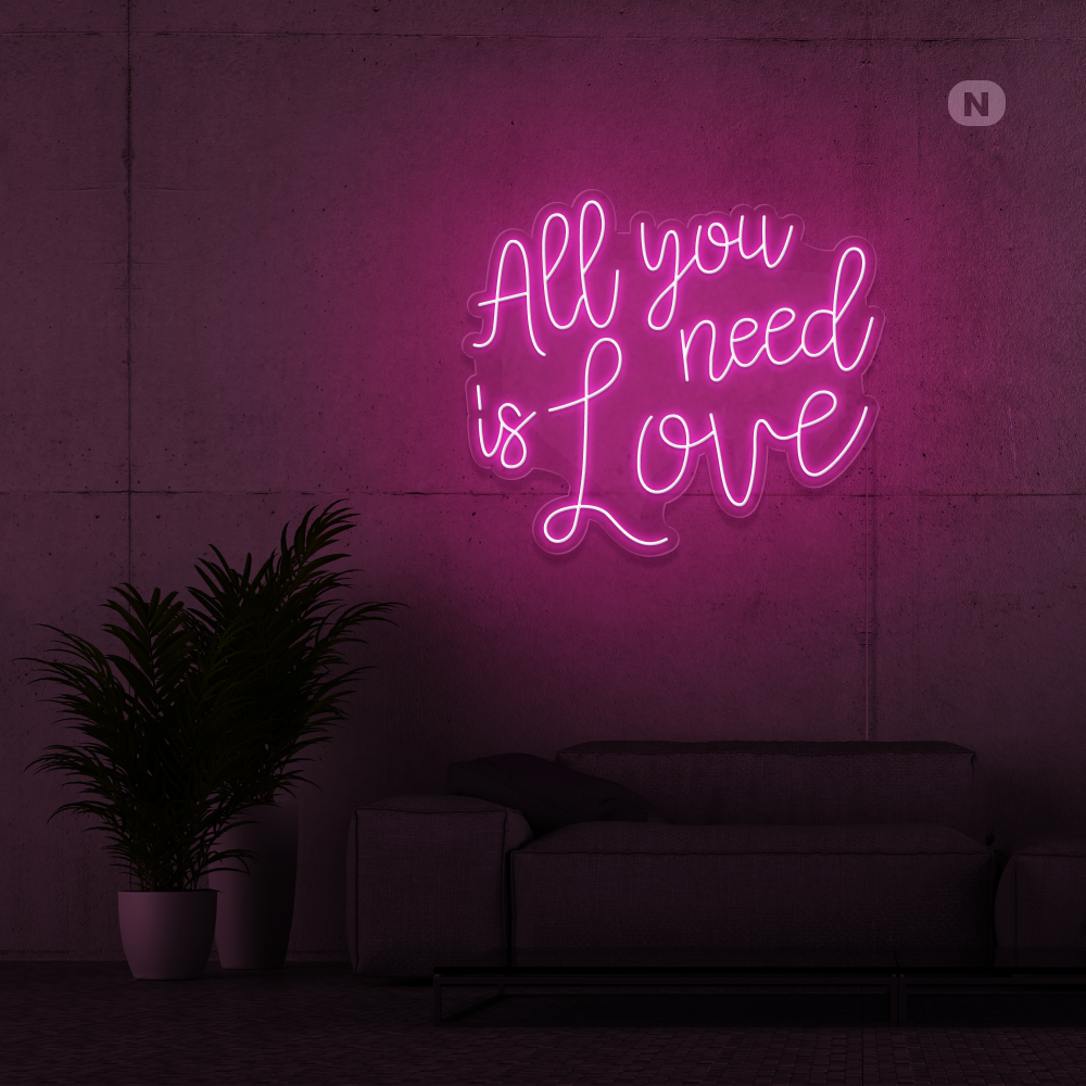 Cartel neon Love