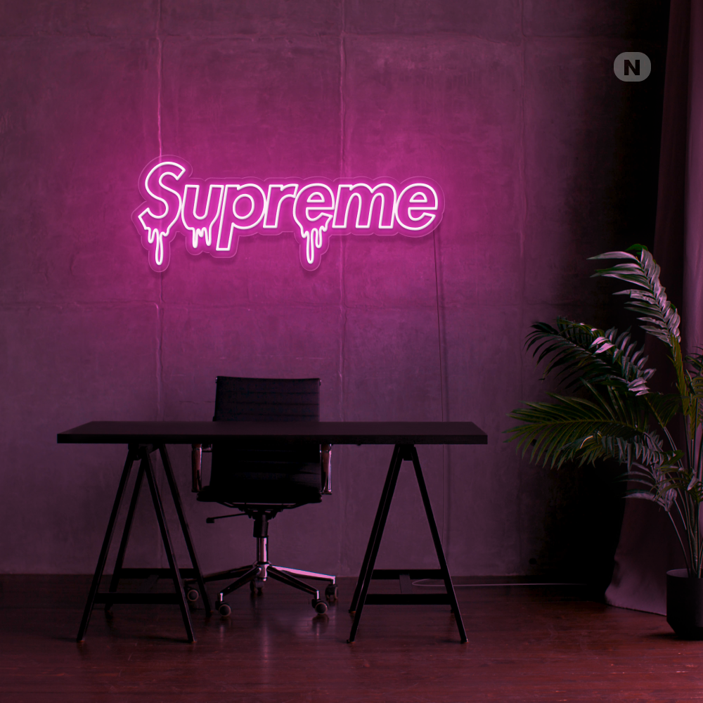 Cartel neon Supreme