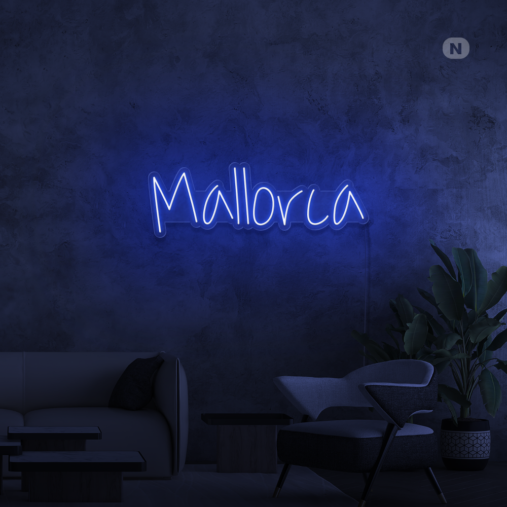 Cartel Neon Mallorca