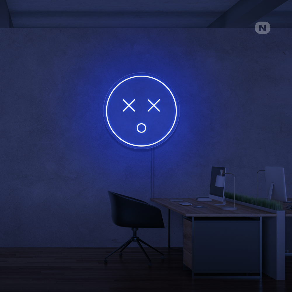 Cartel Neon Emoji