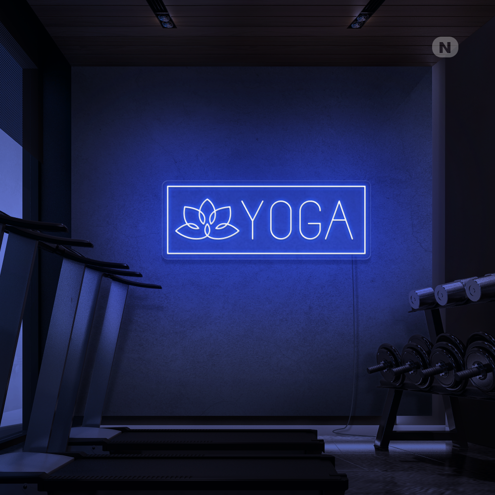 Cartel neon Yoga