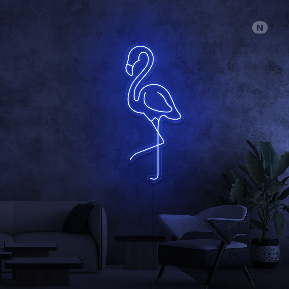 Cartel neon Flamingo