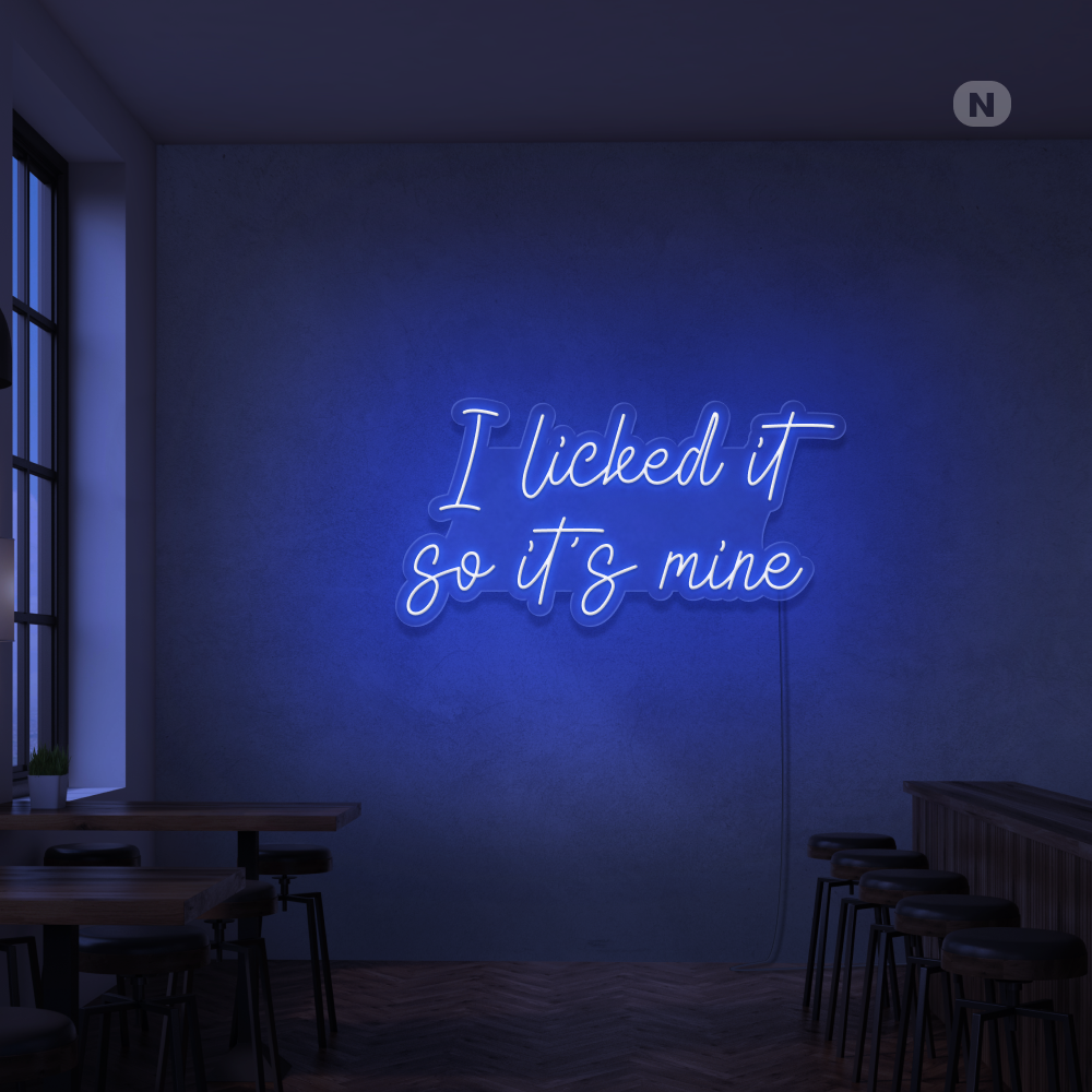 Cartel neon I Liked it so its mine