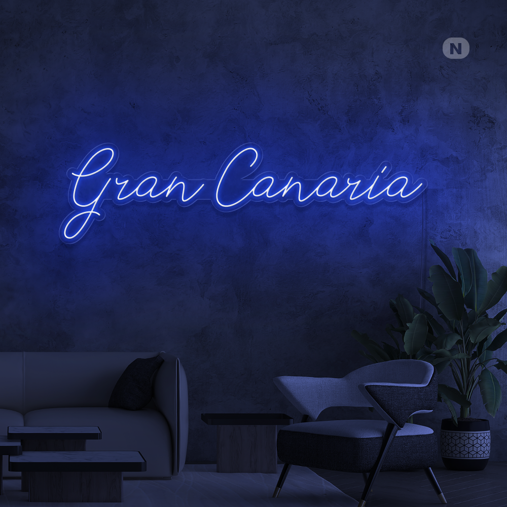 Cartel Neon Gran Canaria