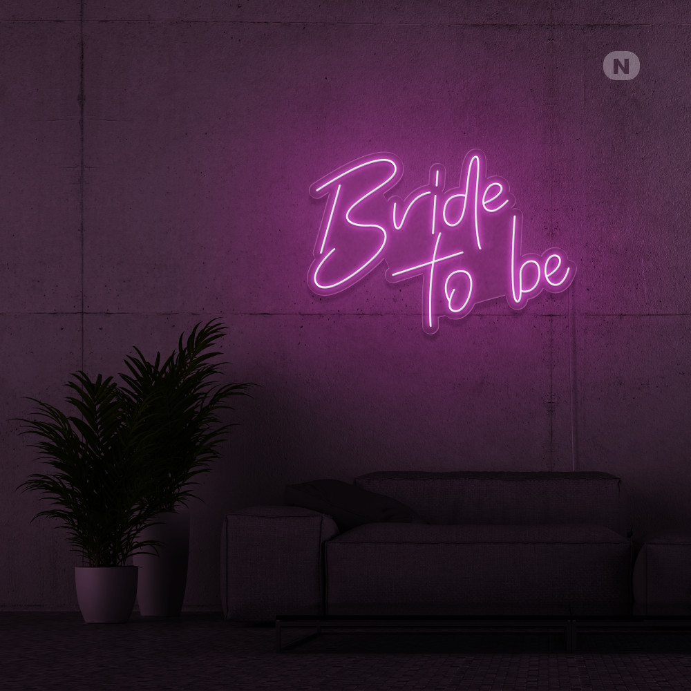 Cartel neon Bride To Be