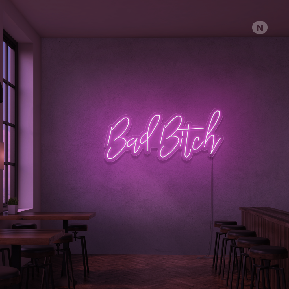 Cartel neon Bad Bitch