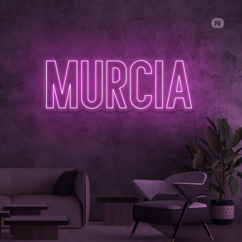 Cartel Neon  MURCIA