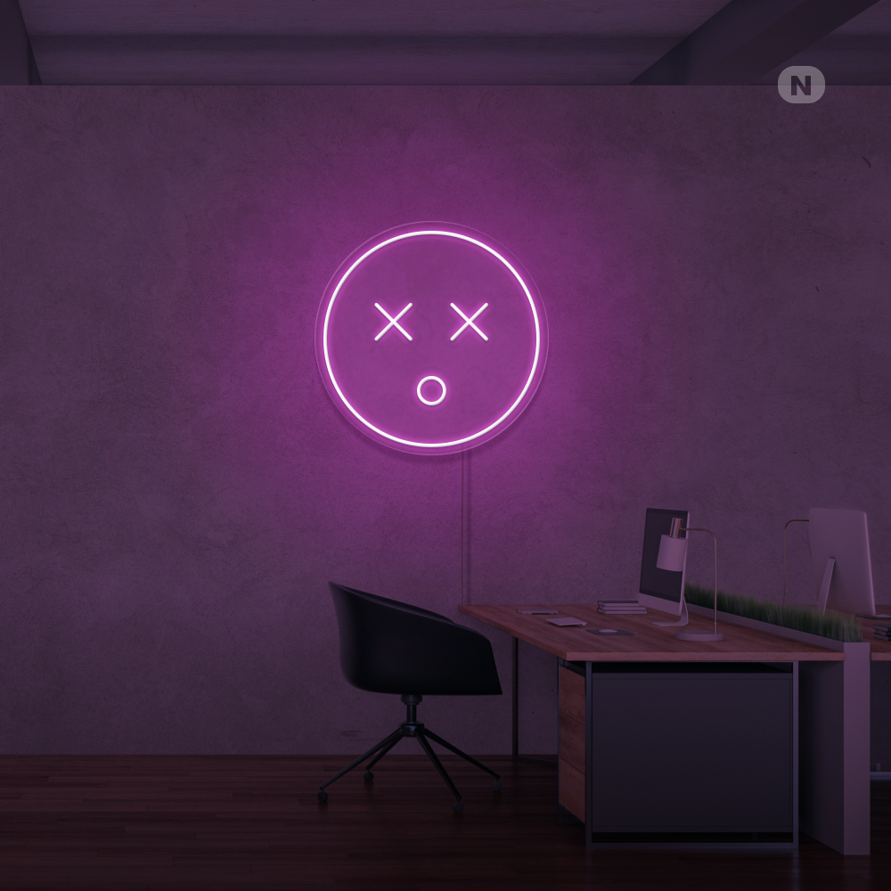 Cartel Neon Emoji