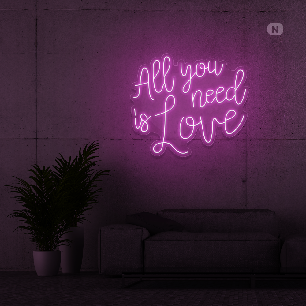 Cartel neon Love