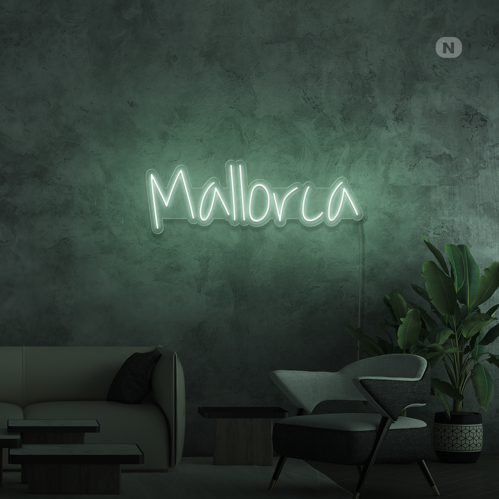 Cartel Neon Mallorca