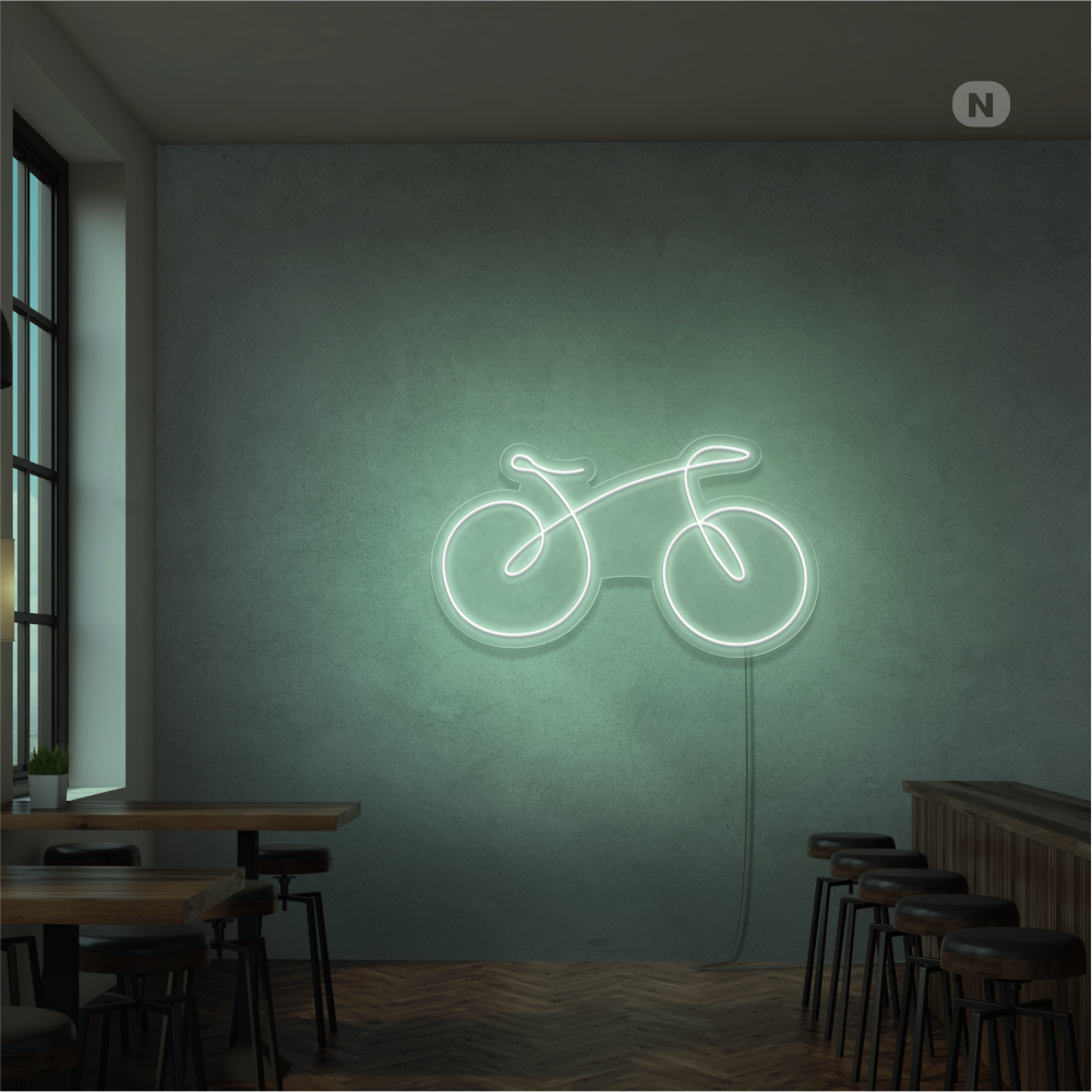 Cartel neon Bicicleta