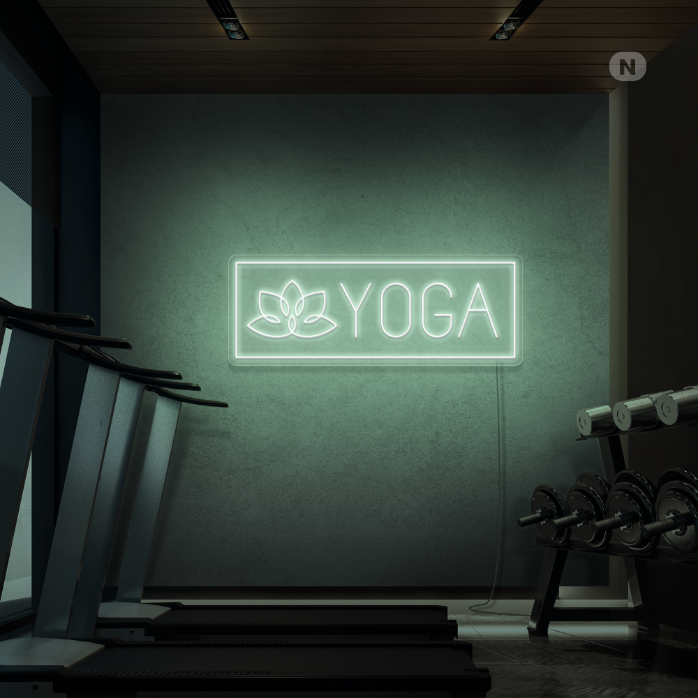 Cartel neon Yoga