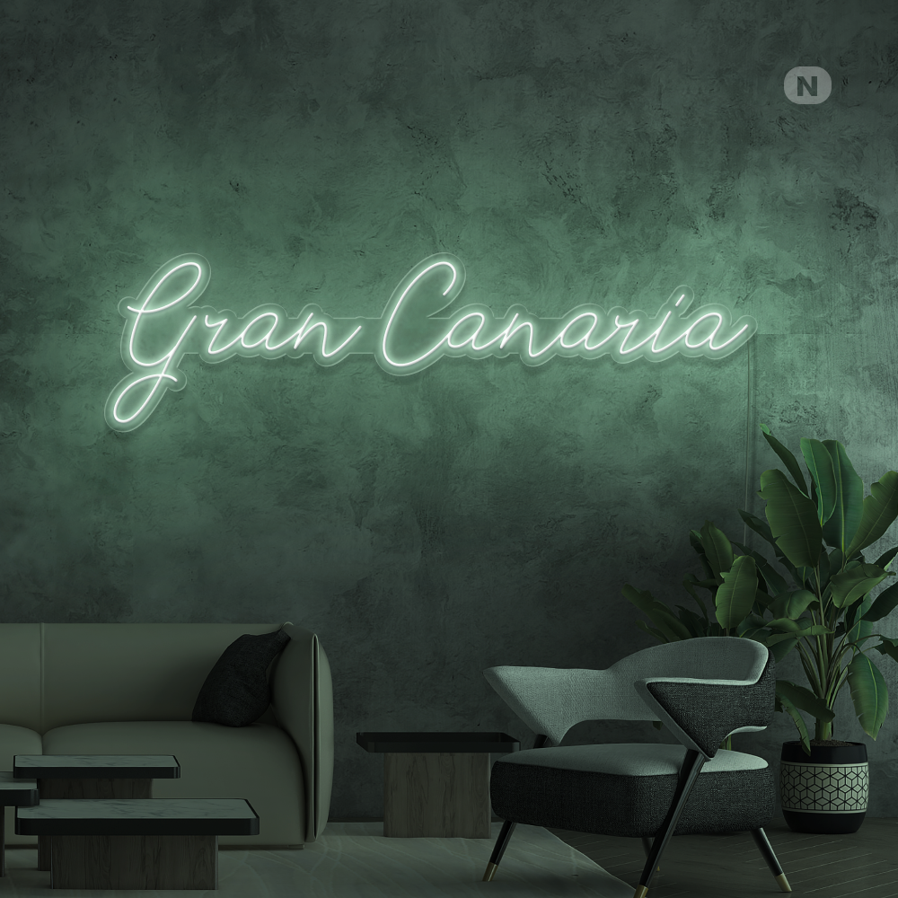 Cartel Neon Gran Canaria