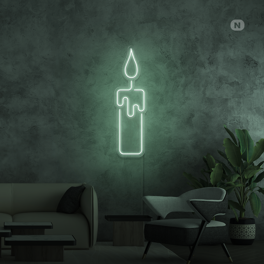 Cartel neon Vela