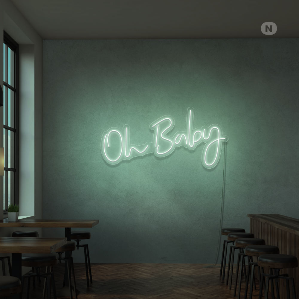 Cartel neon Oh Baby