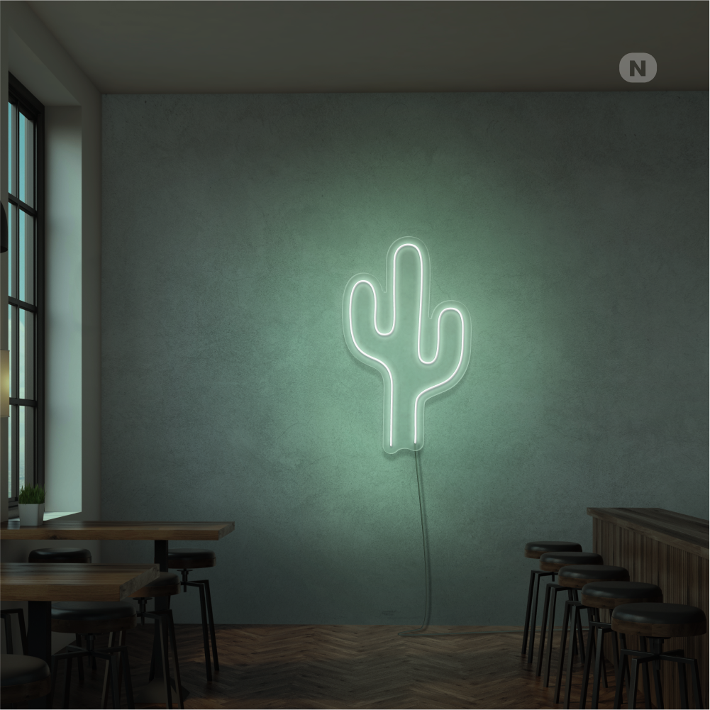 Cartel neon Cactus