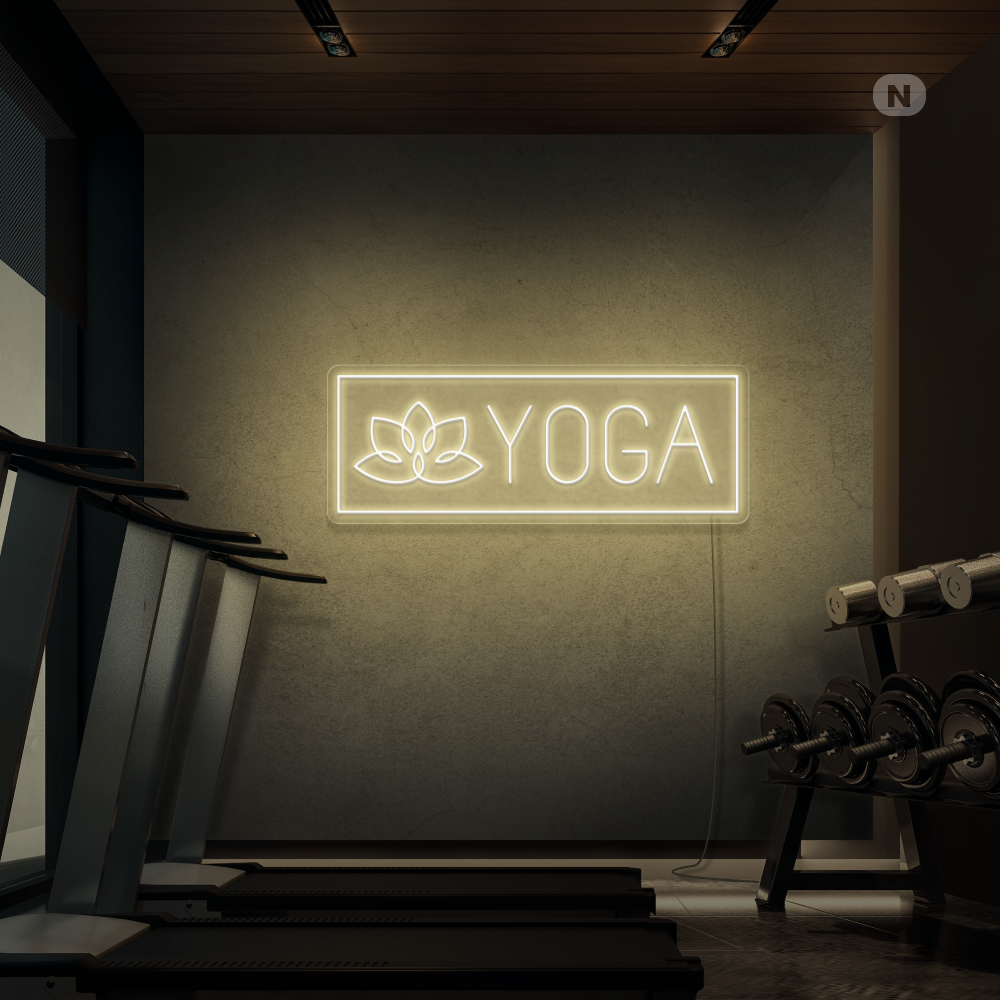 Cartel neon Yoga