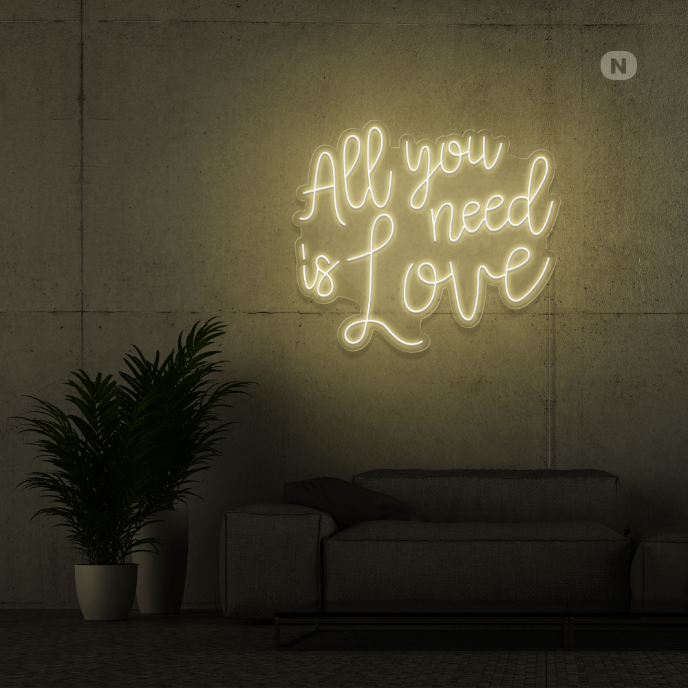 Cartel neon Love