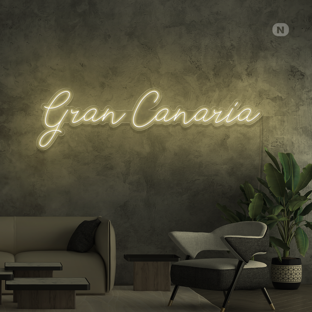 Cartel Neon Gran Canaria