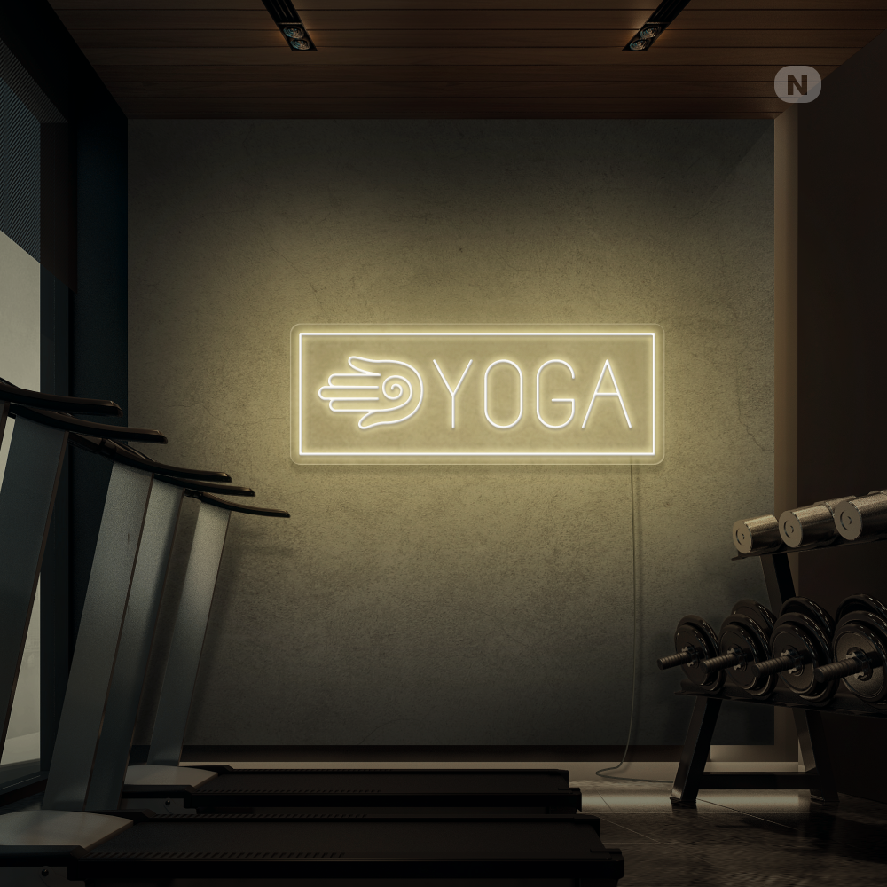 Cartel neon Yoga